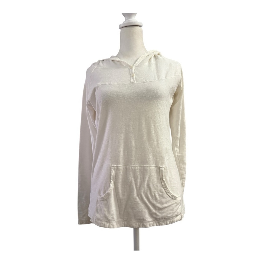 Active Seller! Columbia White Lightweight Long Sleeve Hoodie Medium